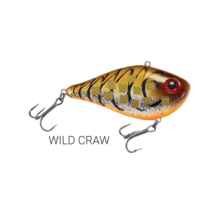 Reef Runner Flash Shad jerkbait with reflective finish and lifelike baitfish profile