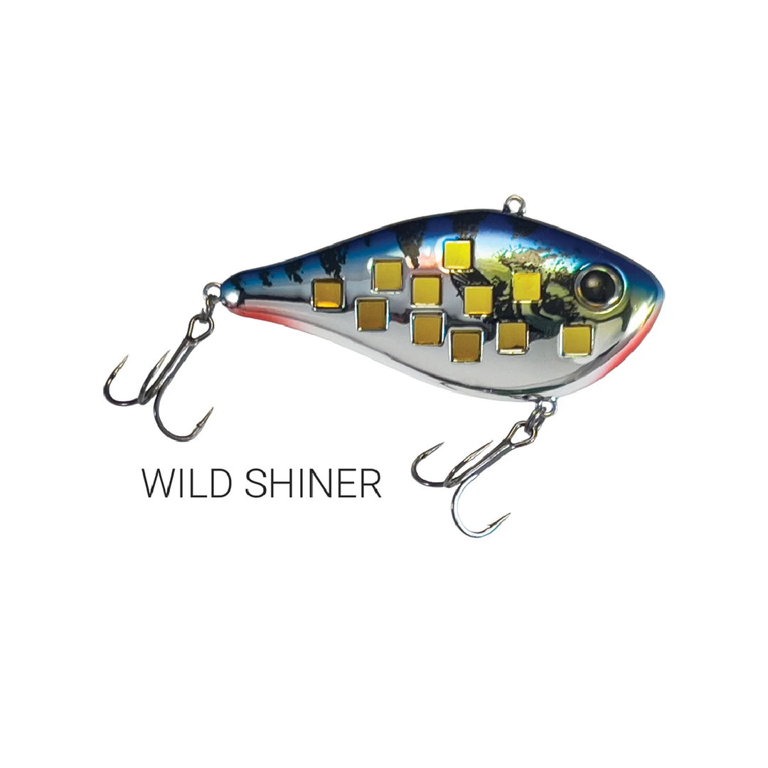 Reef Runner Flash Shad jerkbait with reflective finish and lifelike baitfish profile