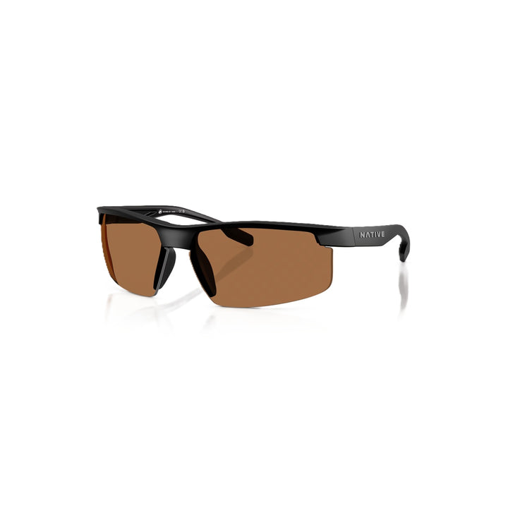 Close-up of Ridge-Runner Crest lenses – polarized protection with rugged styling