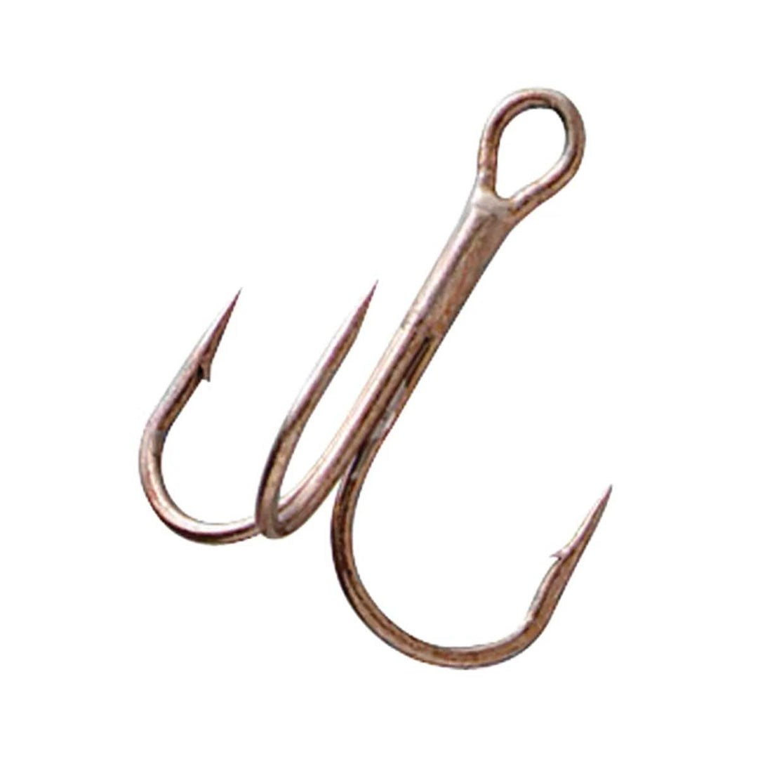 Round Bend Treble Hook_Bronze