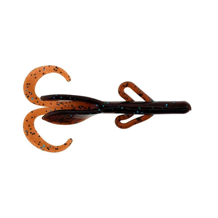 Zoom Baby Brush Hog scuppernog royal 4 inch creature bait