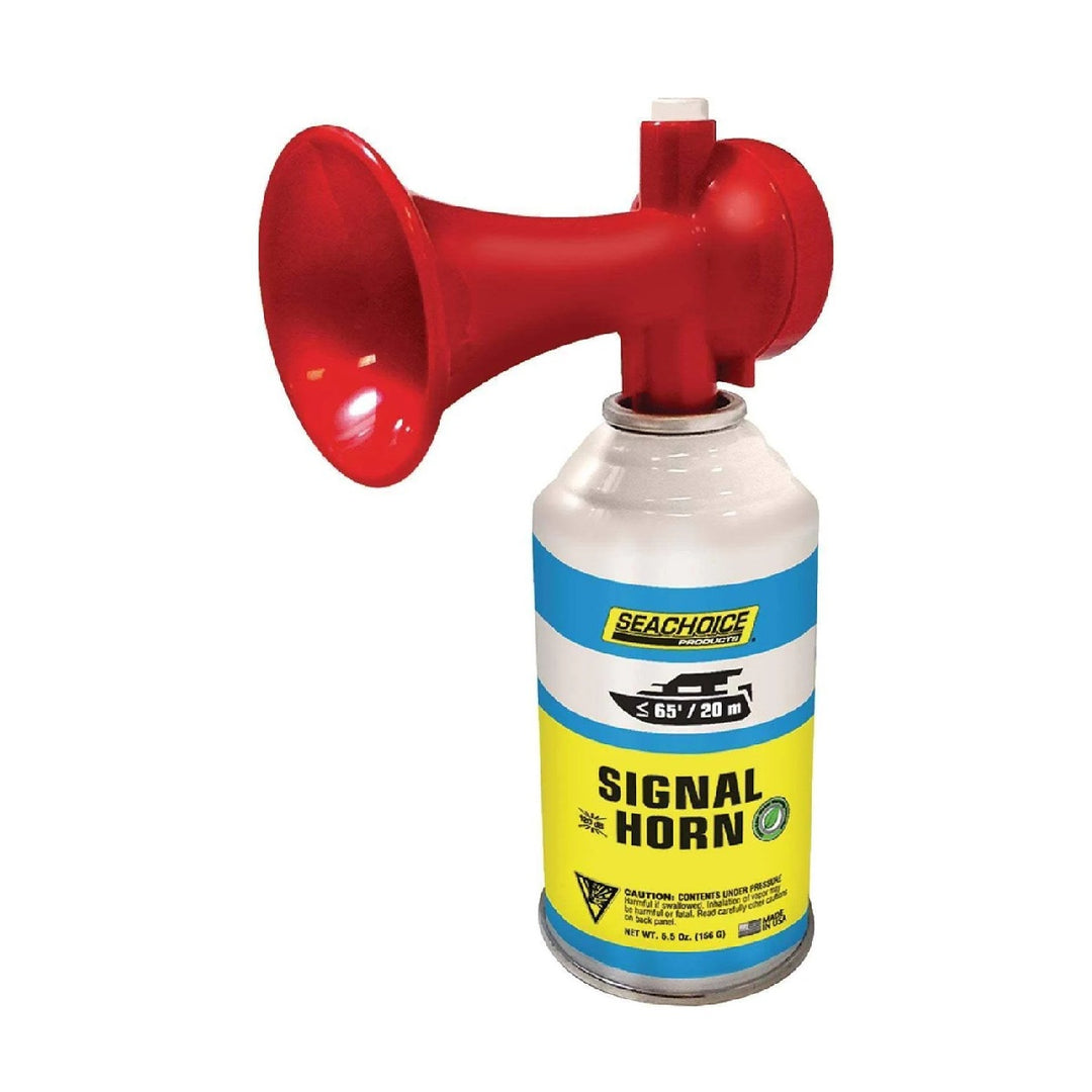 Seachoice Signal Horn Kit with horn and canister