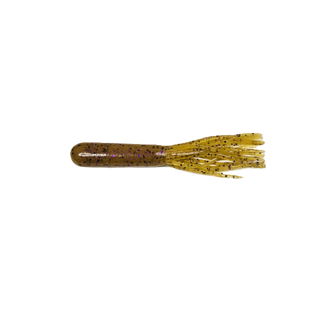 Secret Lures Stupid Tube rigged weedless for bass fishing in heavy cover