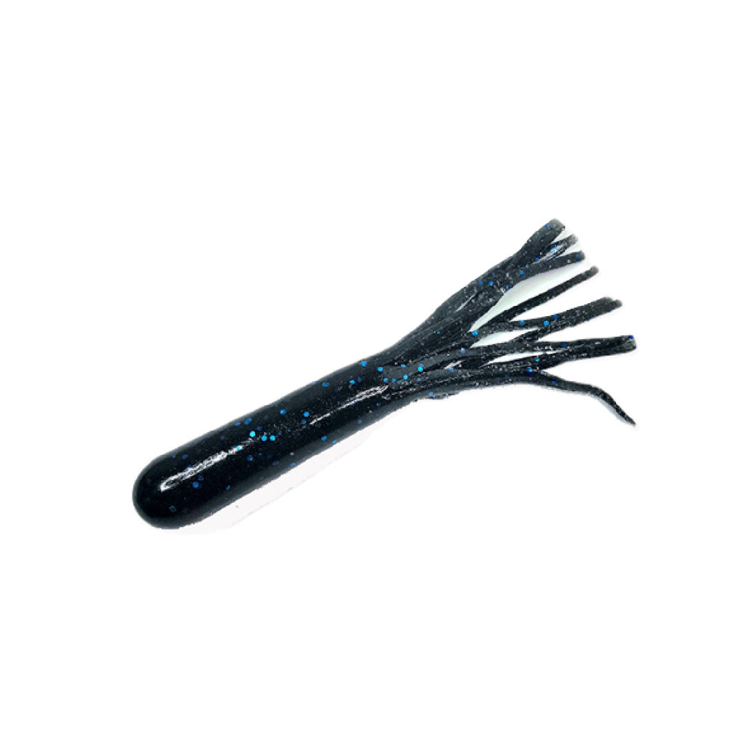 Secret Lures Stupid Tube rigged weedless for bass fishing in heavy cover