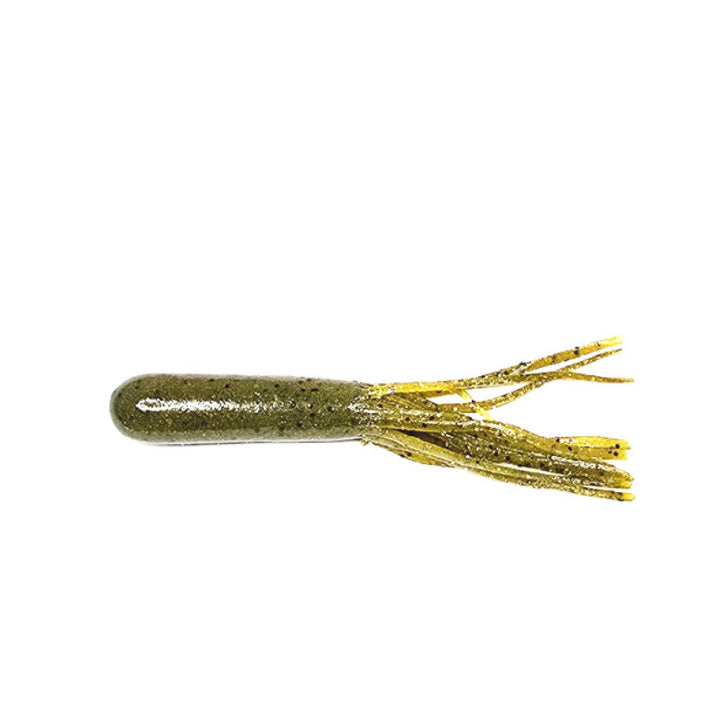 Secret Lures Stupid Tube rigged weedless for bass fishing in heavy cover