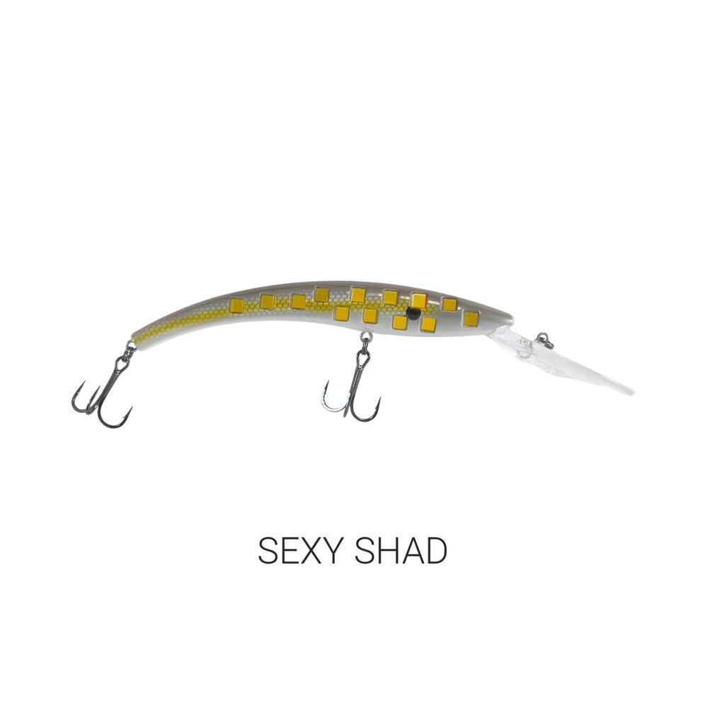 Reef Runner 800 Flash Series Lures – Deep Diving Crankbaits for Walleye and Game Fish in Sexy Shad