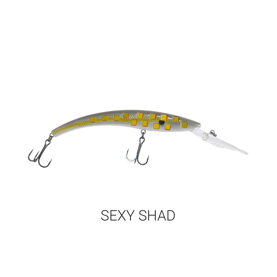 Reef Runner 800 Flash Series Lures – Deep Diving Crankbaits for Walleye and Game Fish in Sexy Shad