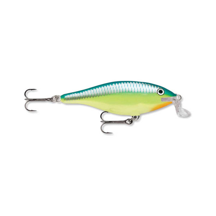 Shallow Shad Rap_Silver Fluorescent Chartreuse*