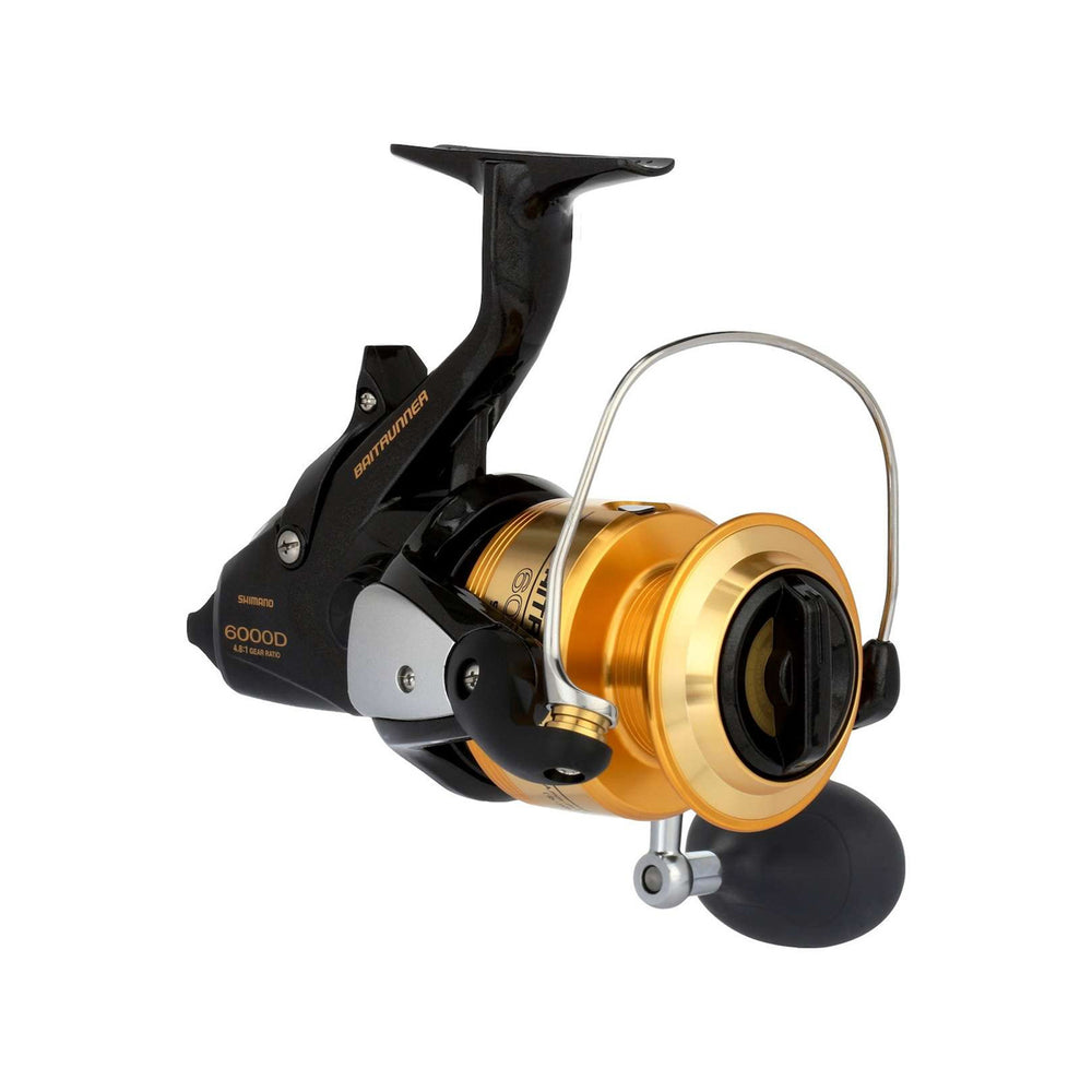 shimano baitrunner 6000d eu model spinning fishing reel btr6000deu 6000 D Sports & Outdoors The graphite body is lightweight but strong Shimano USA Baitrunner 6000D EU