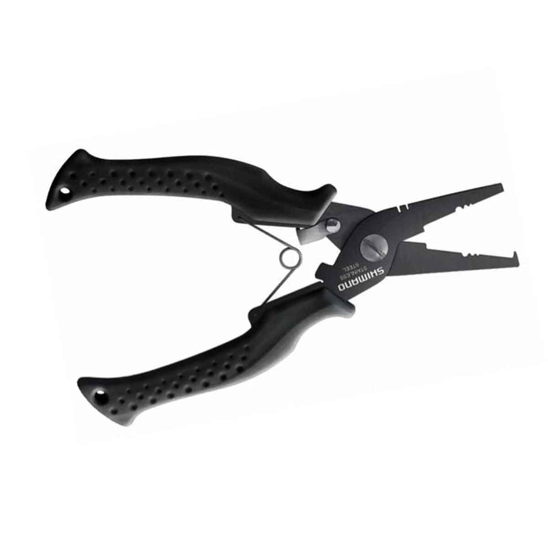 Shimano Power Pliers stainless steel fishing pliers with braid cutters