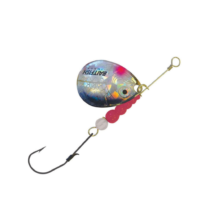 Northland Crawler Hauler trolling setup rigged for walleye in Silver Shiner