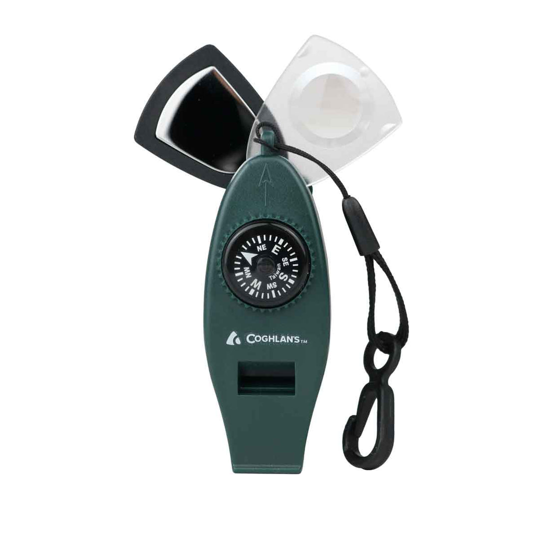 Coghlan’s Six Function Whistle Model 2466 with LED light and compass