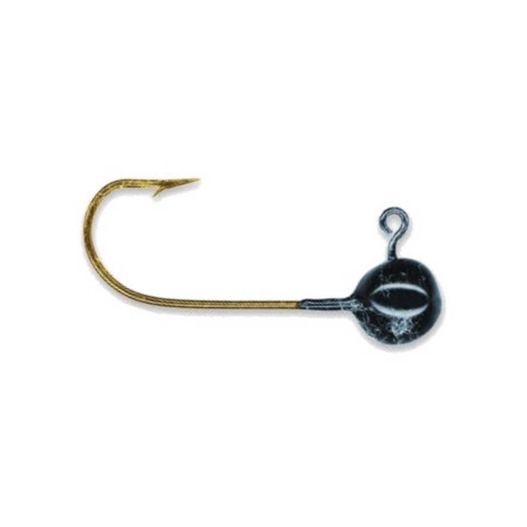 Charlie Brewer Slider Round Panfish Jighead with sharp hook and round head for finesse crappie fishing