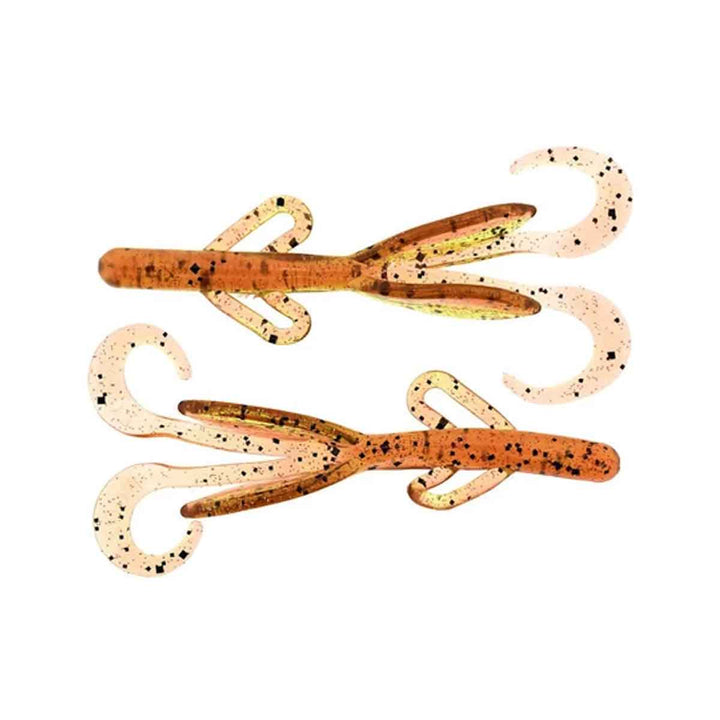 Zoom Baby Brush Hog spicy craw 4 inch creature bait