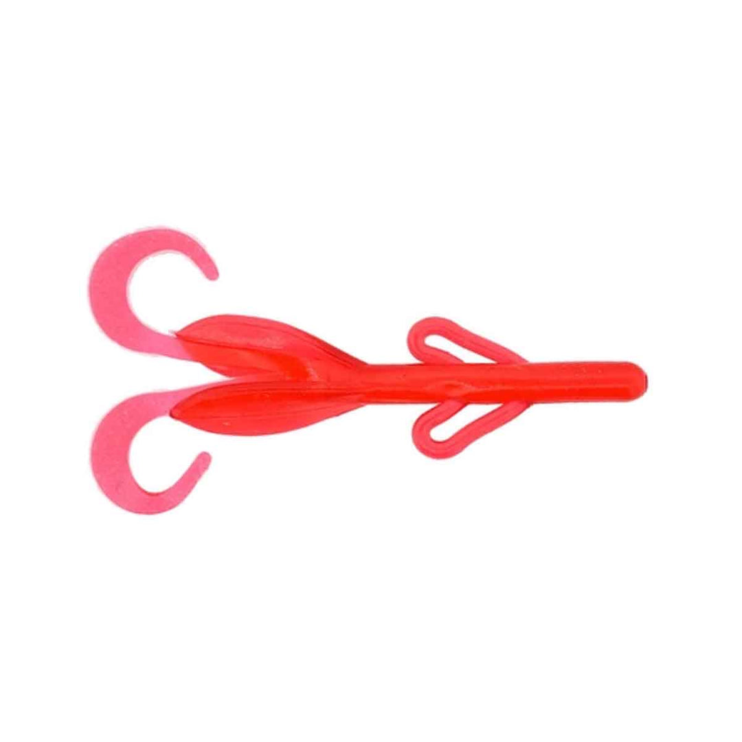 Zoom Baby Brush Hog strawbery 4 inch creature bait