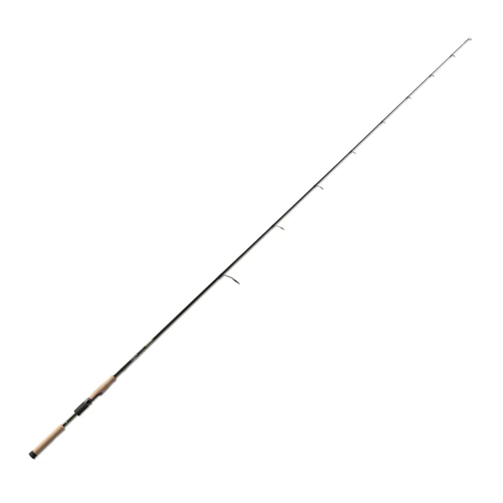 St. Croix Eyecon Spinning Rod full length with cork handle