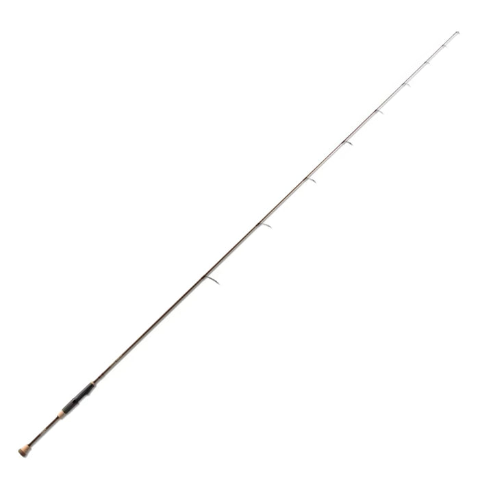Close-up of split cork handle and reel seat on Panfish rod