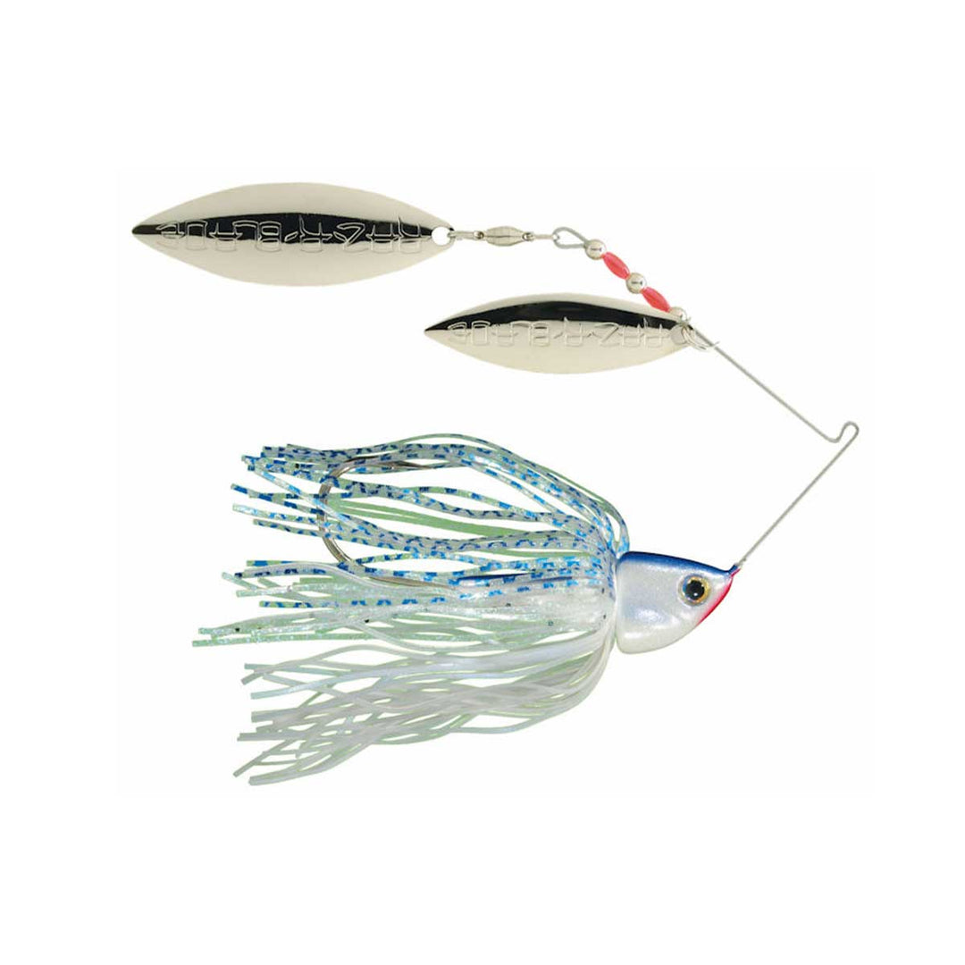 Strike King Burner Spinnerbait fishing lure with willow blades for fast retrieve bass fishing