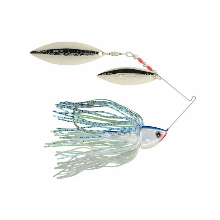 Strike King Burner Spinnerbait fishing lure with willow blades for fast retrieve bass fishing