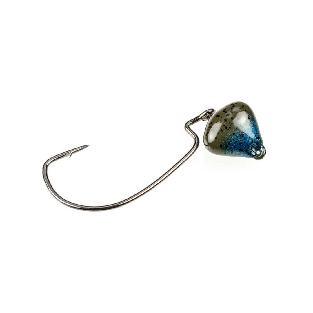 Strike King Jointed Structure Head swinging football jig head for bass fishing structure