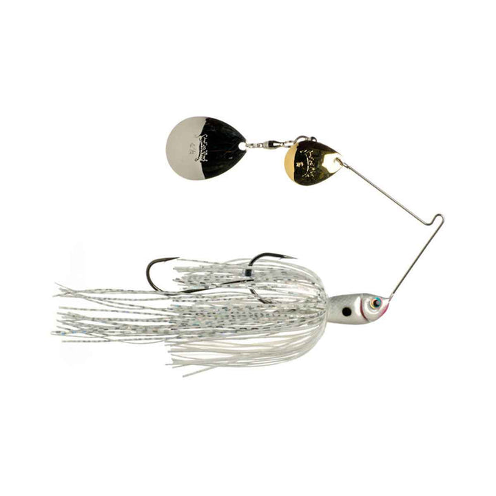 Strike King Premier Plus Double Colorado Spinnerbait for shallow water bass fishing