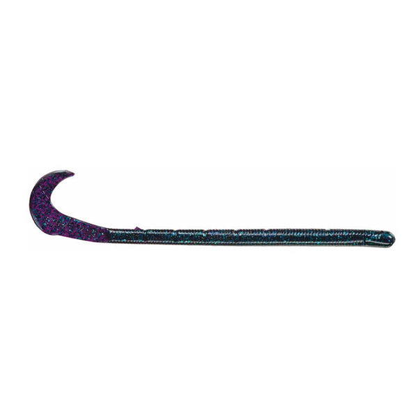 Strike King Rage Thumper Worm soft plastic paddle tail worm for bass fishing and swimming presentations