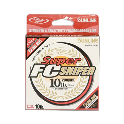 Sunline Super FC Sniper Natural Clear fluorocarbon fishing line
