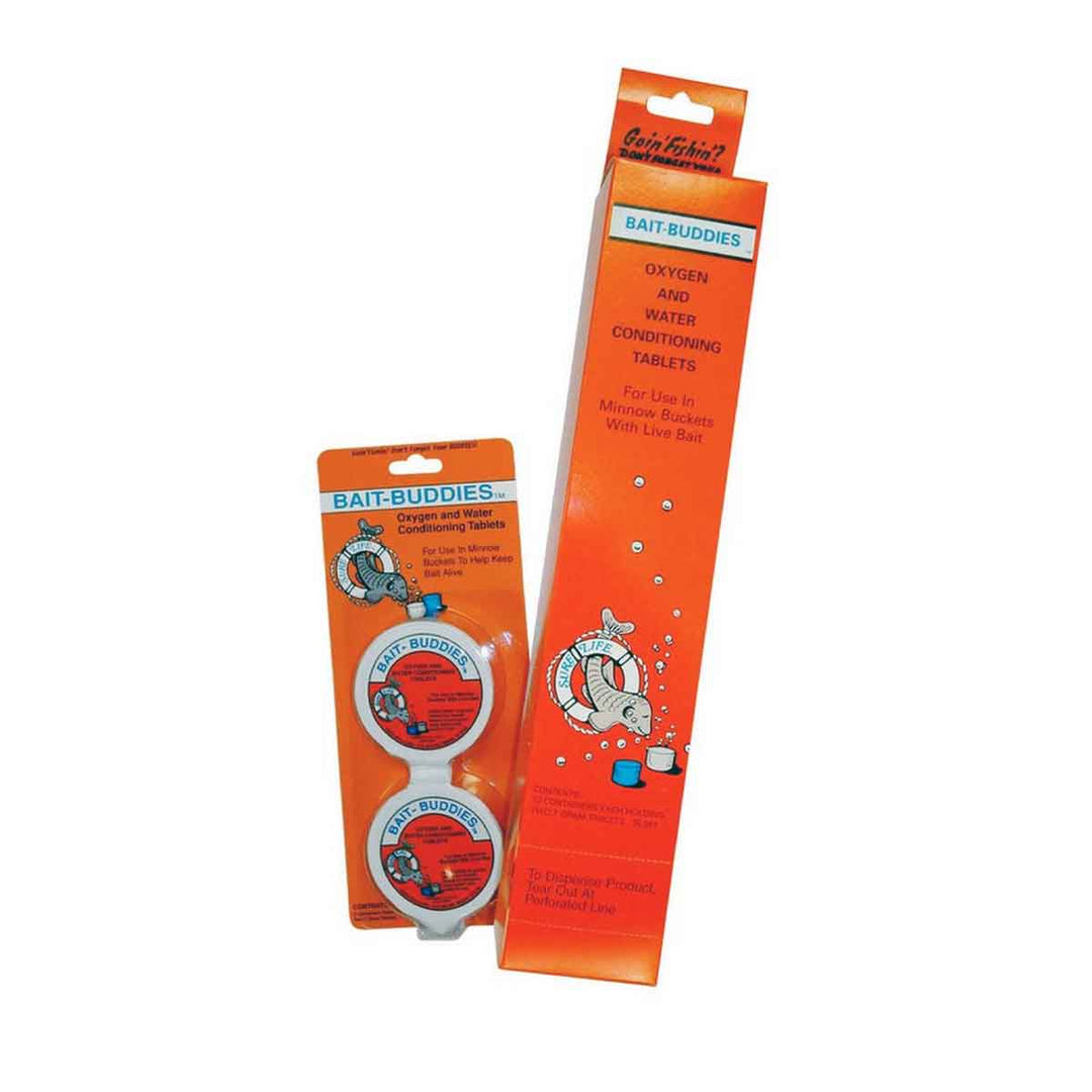 Sure‑Life Bait Buddies 12‑Pack soft bait enhancer trailers