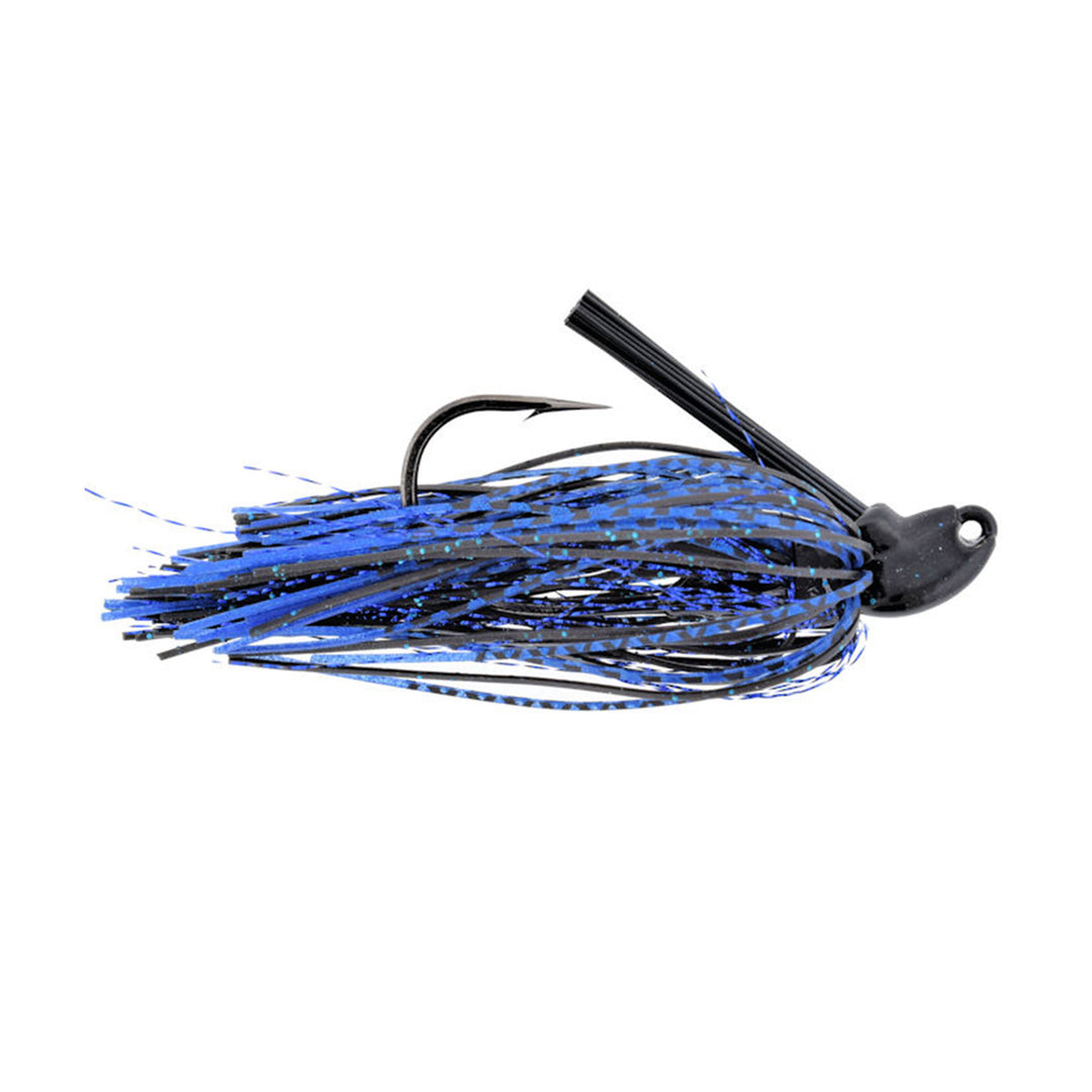 D&L Tackle Swim Jig with weedless design and lifelike skirt for bass fishing