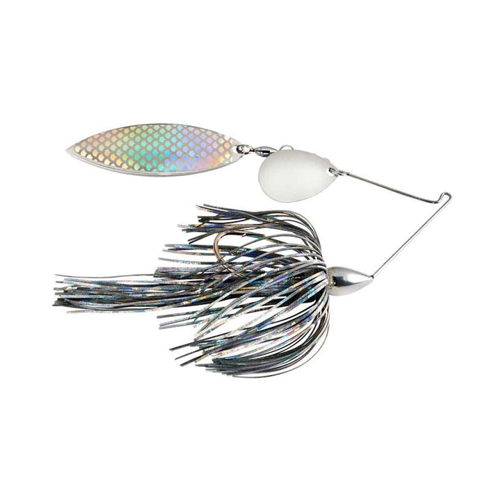 War Eagle Tandem Willow Spinnerbait Nickel Frame