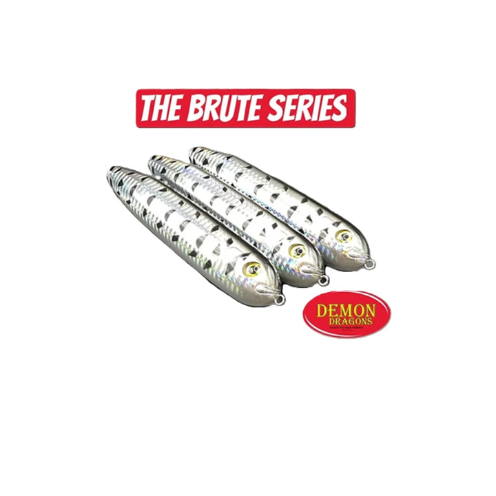 The Brute Series Demon Dragons rattle float close-up