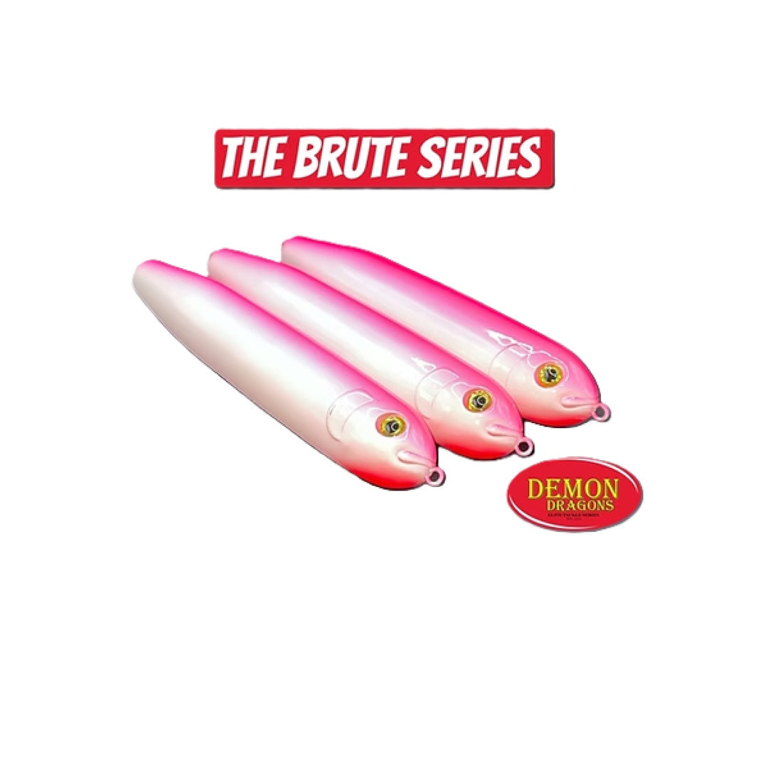 The Brute Series Demon Dragons rattle float close-up