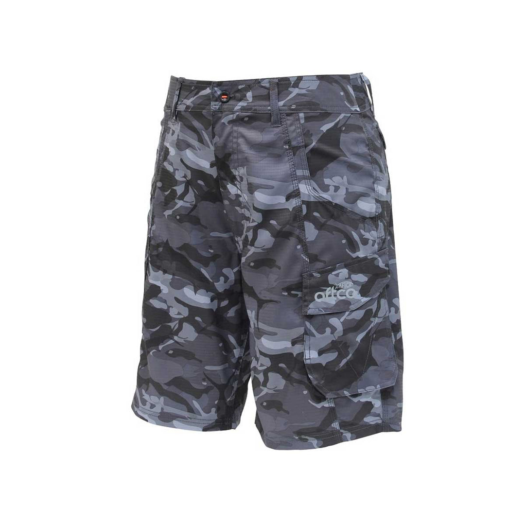 Tactical Fishing Shorts_Black Camo