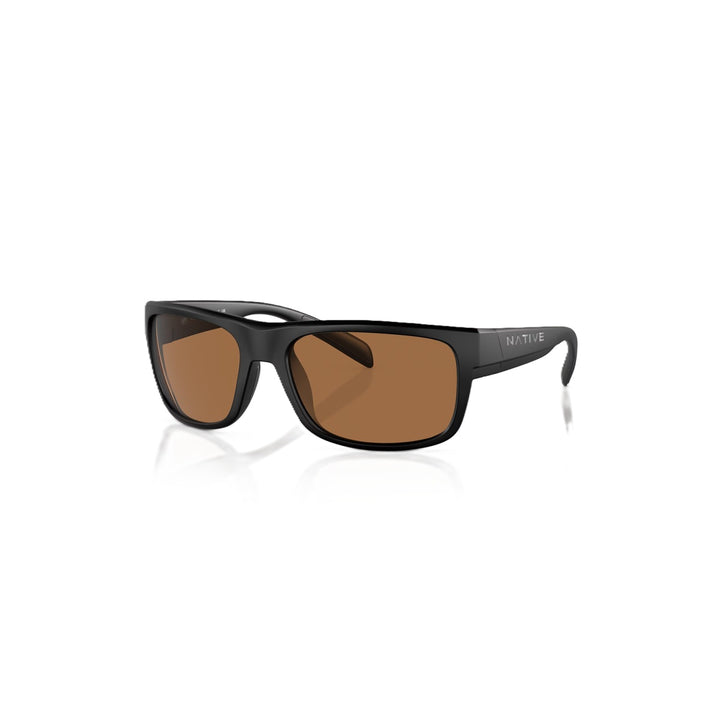 Side view of Native Tavern sunglasses – Cushinol nose pads and eco-friendly arms

