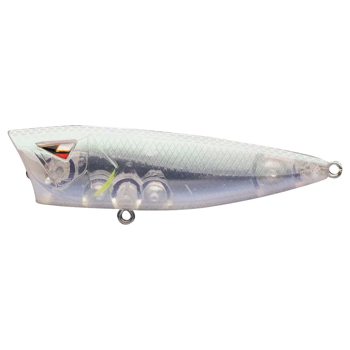Topwater Popper 70_Clear White