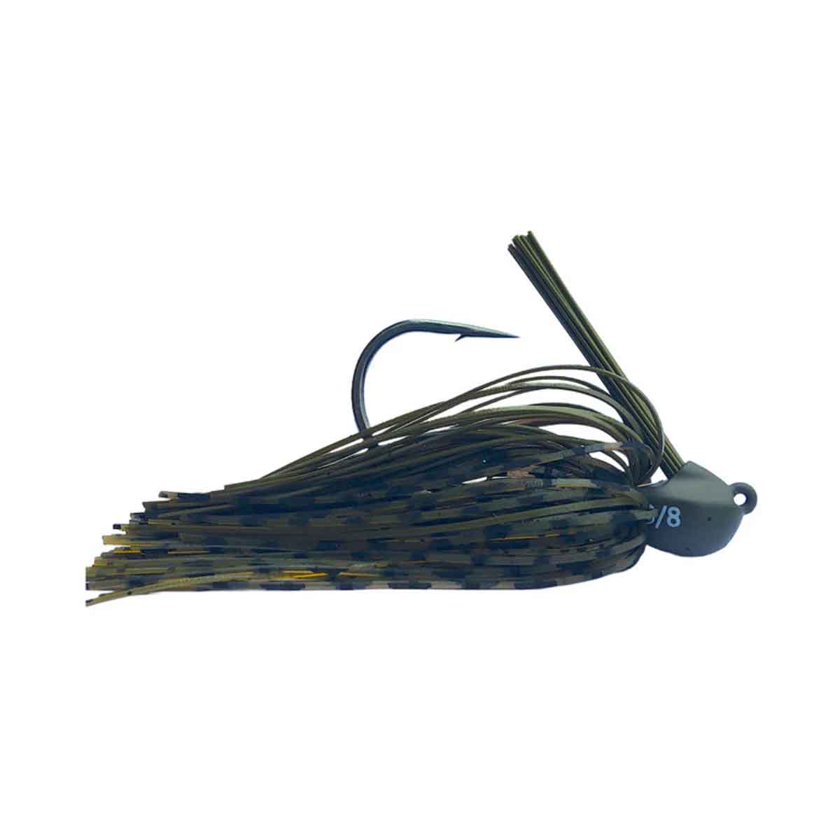 Tungsten LIL' Magnum Flipping jig_Dark Green Pumpkin