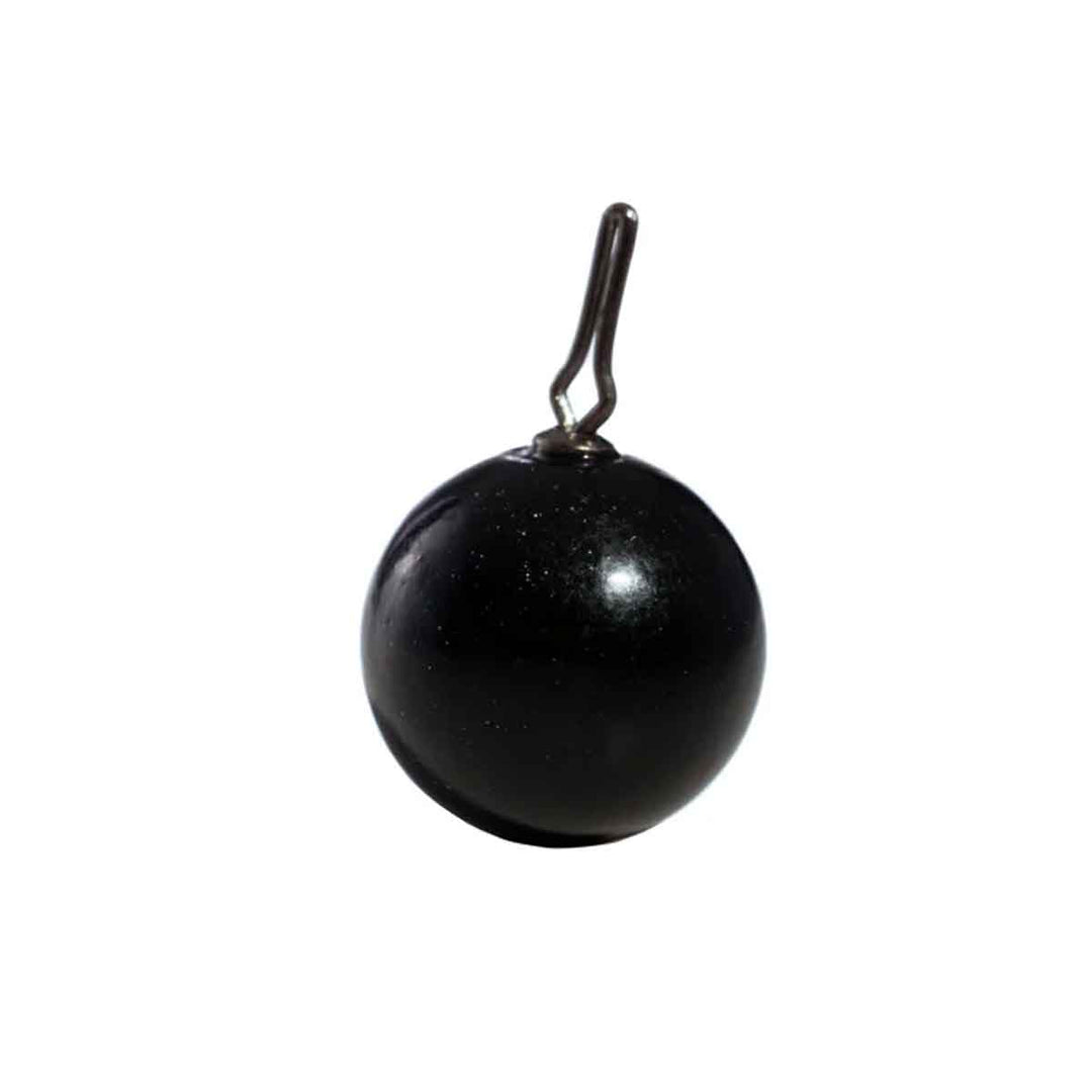 EPIC Tungsten Drop Shot Weight with pinch-style line clip for finesse bass fishing