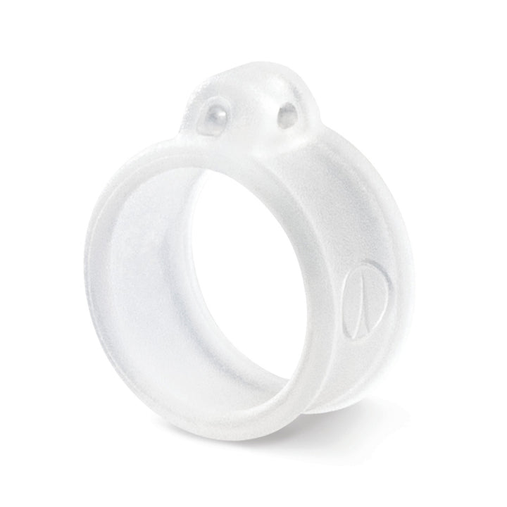 Close-up of VMC Crossover Ring in clear color