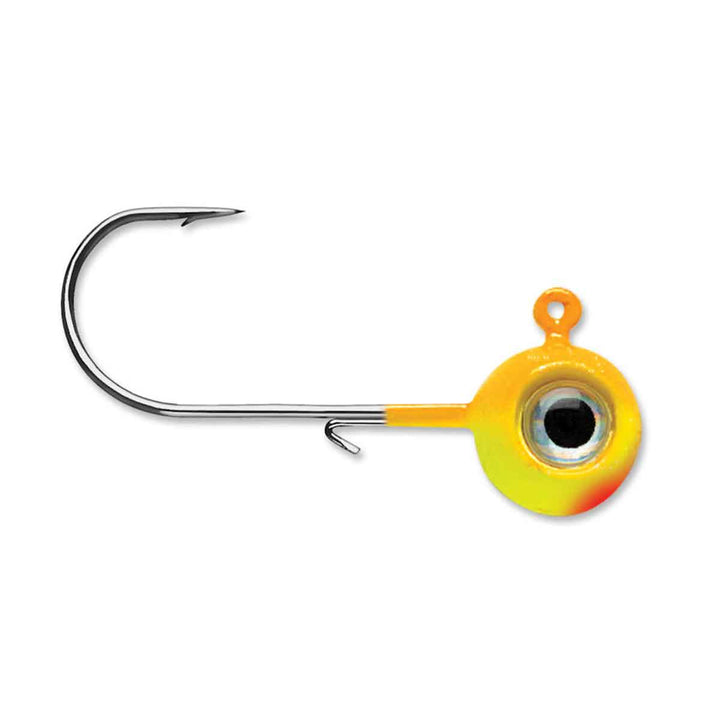 VMC Neon Moon Eye Jig Chart Orange walleye jighead