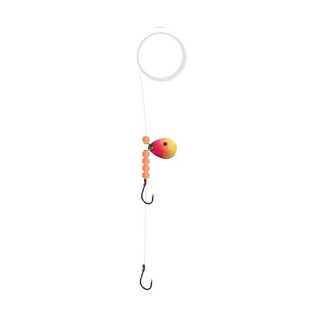 Premium hand-tied walleye spinner rig by Vexan