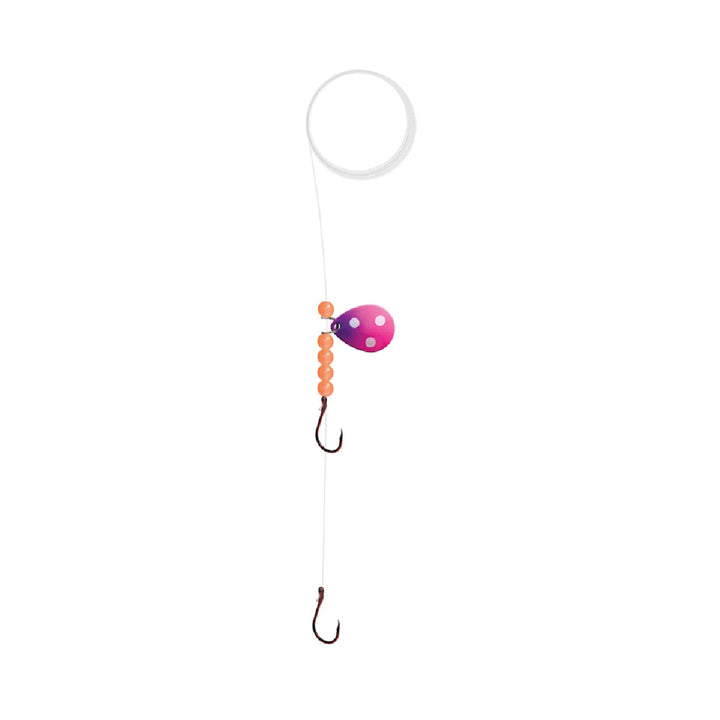 Premium hand-tied walleye spinner rig by Vexan