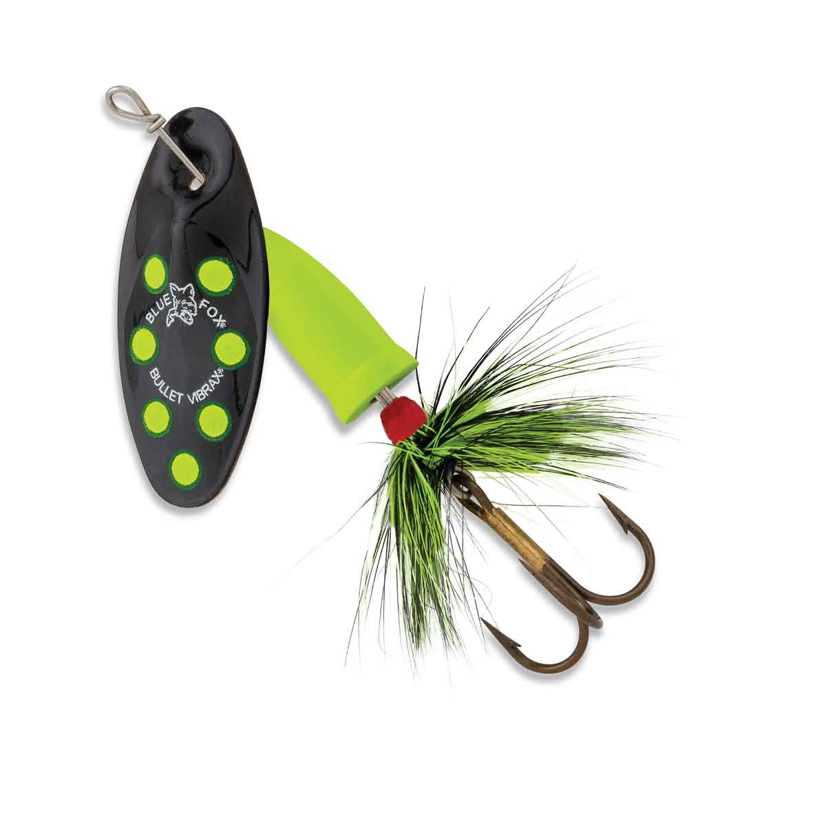 Vibrax Bullet Fly_Black/Fluorescent Yellow*