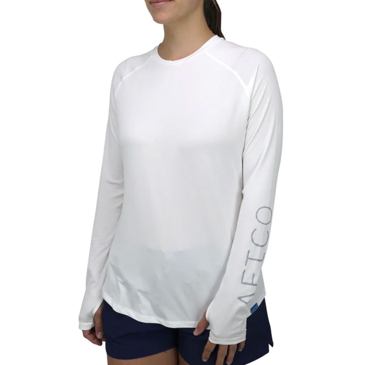 Women's Yurei Air-O-Mesh LS Performance Shirt_White