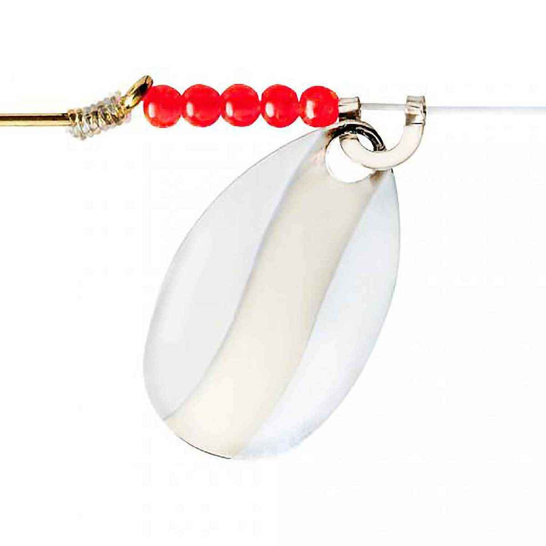 Walleye Spinner_White/Chrome