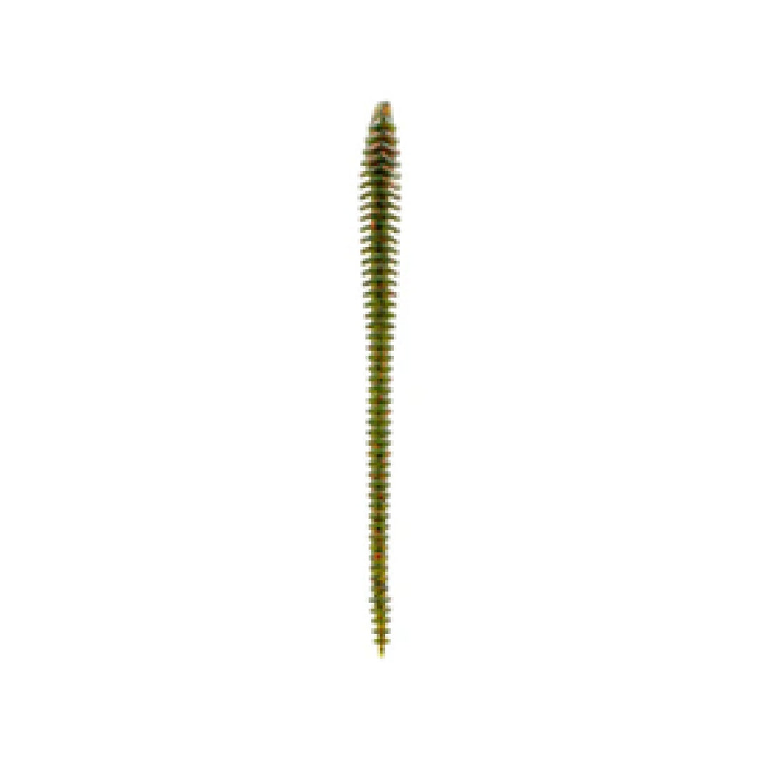 Ribbed body detail of Boosa 6.5 finesse worm
