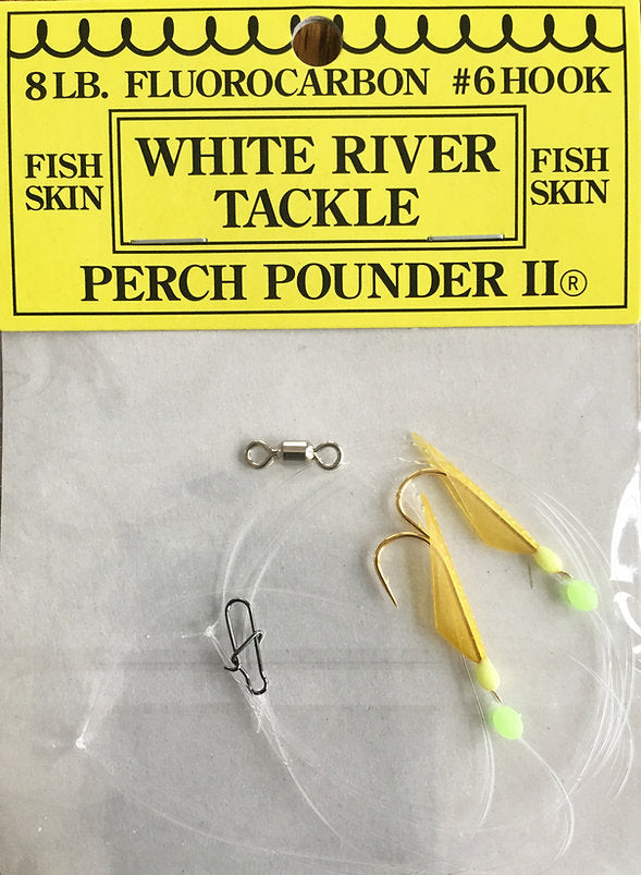 White River Tackle Perch Pounder II multi-hook rig