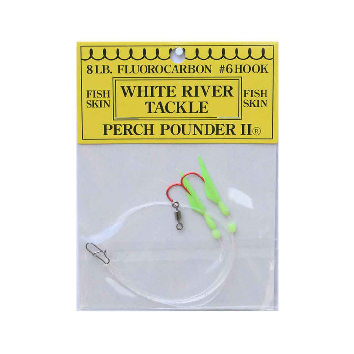 White River Tackle Perch Pounder II Glow Glow perch rig
