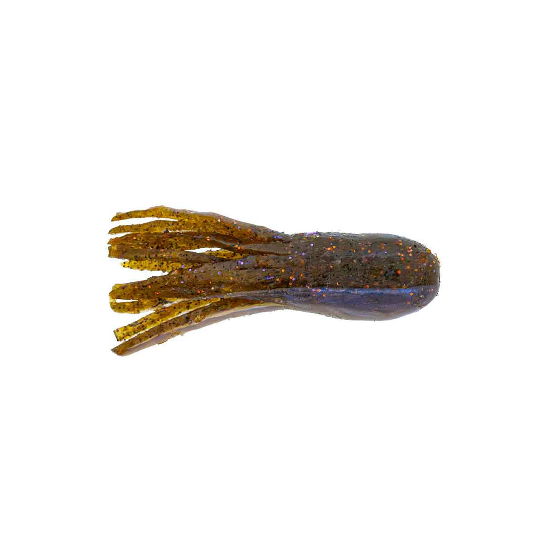 X Zone Scented Stealth Tube 2.25 inch finesse tube bait for bass and panfish fishing