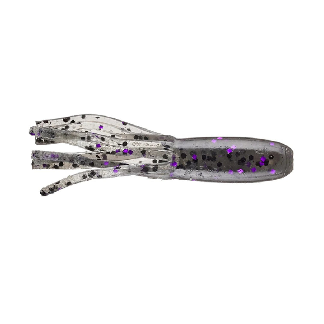 Z-Man Llama TubeZ in smoked purple color, full bait view