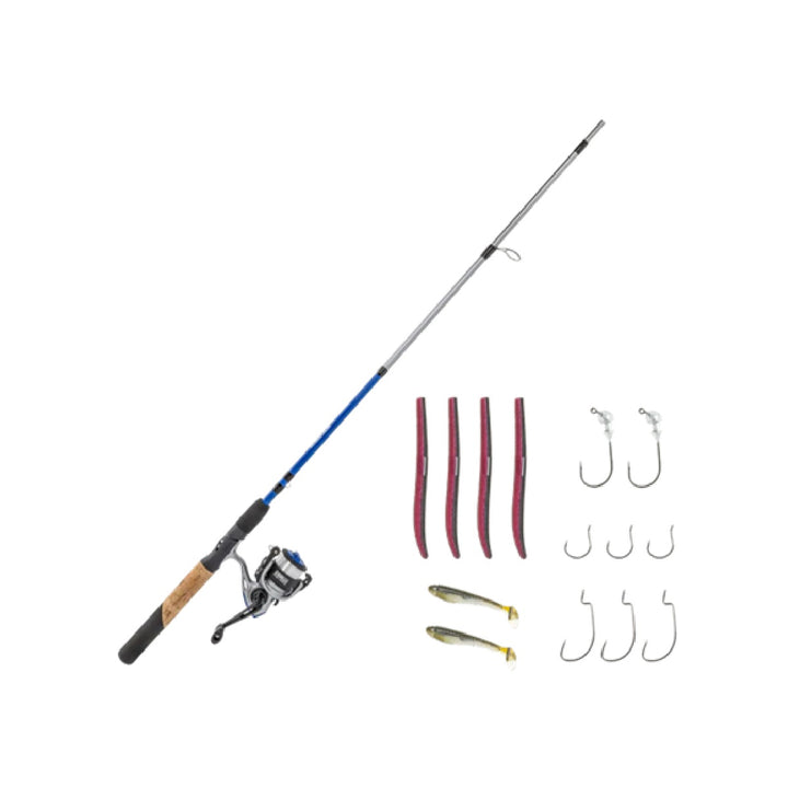 Zebco Ready Tackle Spinning Combo Kit